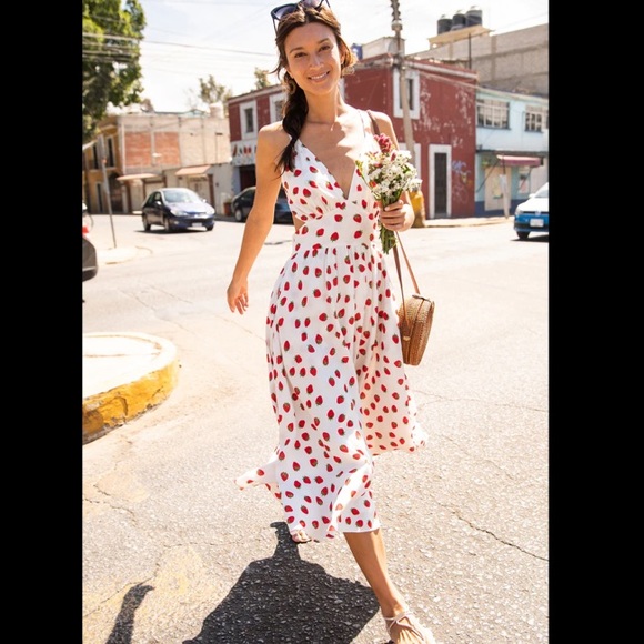 Yumi Kim Dresses & Skirts - Yumi Kim UMA DRESS Strawberry Fields Ivory 8